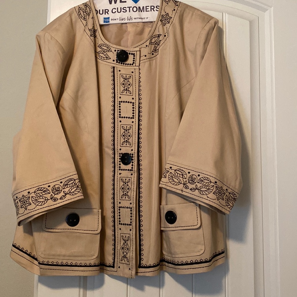 Embroidered jacket